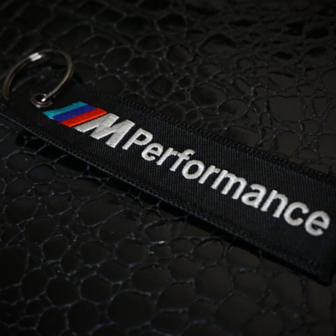 M Performance Keychain for BMW, Black Key Ring Accessory – VroomKeys