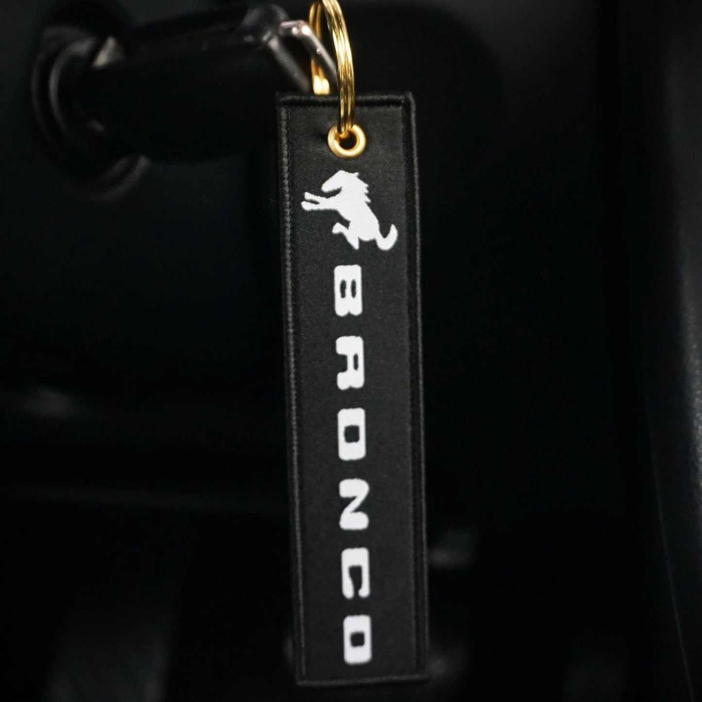 Bronco Jet Tag Keychains